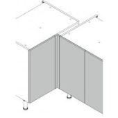 J Pull Lacarre Gloss White Internal Corner Post 715X59X59