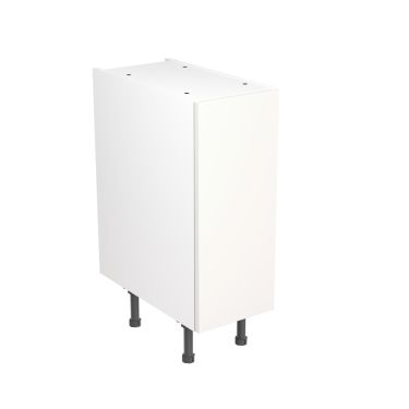 Click Here To Enlarge This Photo Of Kitchen Kit Flatpack Slab Super Gloss White 300 Base Unit - FKKF0001