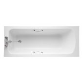 Armitage Shanks Sandringham 21 Steel Bath 1700 x 700 With Grips & Legs 2 Tap Holes - EE560002501