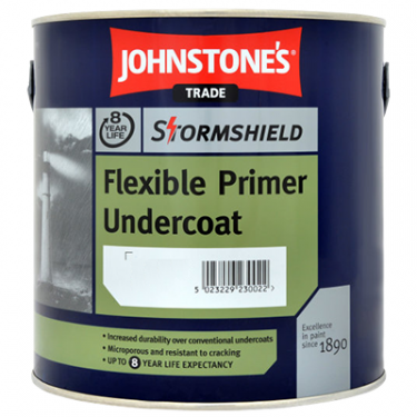 Click Here To Enlarge This Photo Of Johnstone’s Trade Stormshield Flexible Primer Undercoat Advise of Required Colour 2.5L