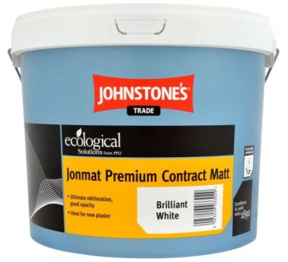 Click Here To Enlarge This Photo Of Johnstone’s Trade Jonmat Premium Contract Matt Brilliant White 10L