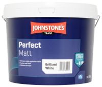 Johnstone’s Trade Perfect Matt Brilliant White 10L