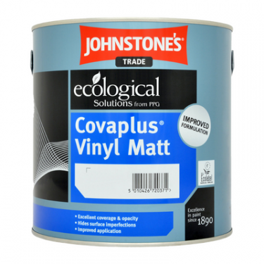 Click Here To Enlarge This Photo Of Johnstone&rsquo;s Trade Covaplus Vinyl Matt Paint Brilliant White 2&period;5L - 301454