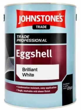 Click Here To Enlarge This Photo Of Johnstone&rsquo;s Trade Eggshell &lpar;Oil Based&rpar; Brilliant White 5L