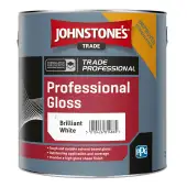 Johnstone’s Trade Professional Gloss Brilliant White 2.5L