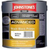 Johnstone’s Trade Advance Stain Block Primer Brilliant White 2.5L