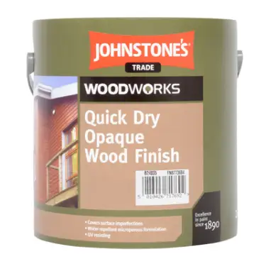 Click Here To Enlarge This Photo Of Johnstone&rsquo;s Trade Woodworks Quick Dry Opaque Wood Finish &lpar;Satin&rpar; 2&period;5L