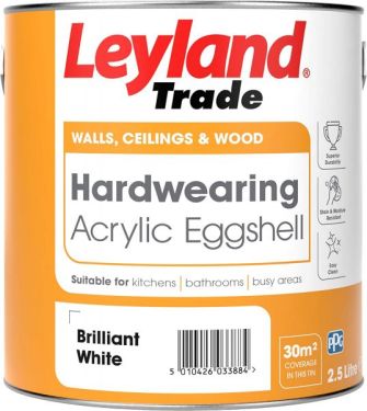 Click Here To Enlarge This Photo Of Leyland Trade Acrylic Eggshell Tinted 2.5L - Advise of Colour