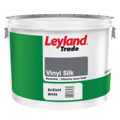 Leyland Trade Vinyl Silk Brilliant White 10L