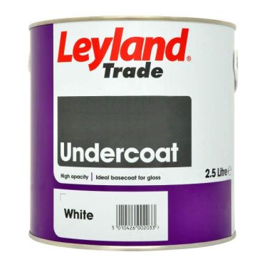 Click Here To Enlarge This Photo Of Leyland Trade Undercoat White 2.5L