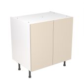 Kitchen Kit Flatpack Slab Super Gloss Cashmere 800 Base Unit - FKKF0136