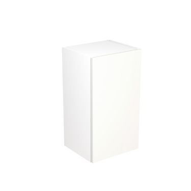Click Here To Enlarge This Photo Of Kitchen Kit Flatpack Slab Ultra Matt White 400 Wall Unit - FKKF0512