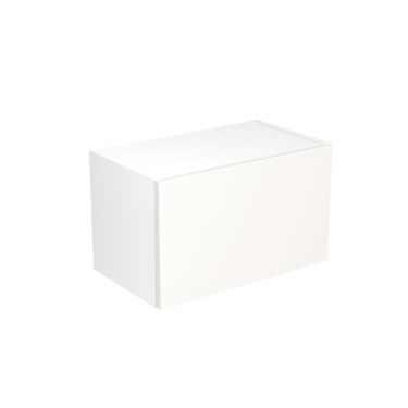 Click Here To Enlarge This Photo Of Kitchen Kit Flatpack Slab Ultra Matt White 600 Wall Unit Bridge - FKKF0519