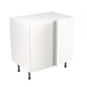 Kitchen Kit Flatpack Slab Ultra Matt White 800 Base Unit Blind Corner - FKKF0537