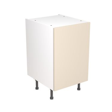 Click Here To Enlarge This Photo Of Kitchen Kit Flatpack Slab Ultra Matt Cashmere 500 Base Unit - FKKF0603