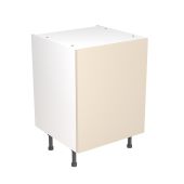 Kitchen Kit Flatpack Slab Ultra Matt Cashmere 600 Base Unit - FKKF0604