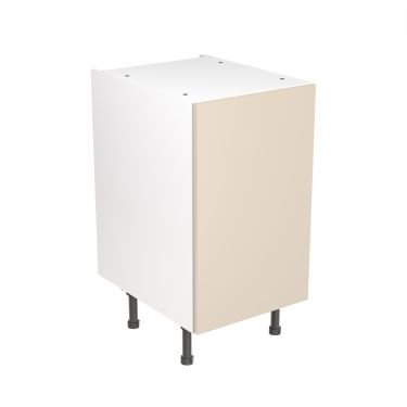Click Here To Enlarge This Photo Of Kitchen Kit Flatpack Slab Ultra Matt Cashmere 450 Base Unit - FKKF0639