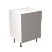 Kitchen Kit Flatpack Slab Ultra Matt Dust Grey 600 Base Unit - FKKF0804
