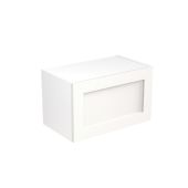 Kitchen Kit Flatpack Shaker Ultra Matt White 600 Wall Unit Bridge - FKKH0519
