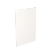 Kitchen Kit Flatpack Shaker Ultra Matt White 600 Panel Base End - FKKH0528