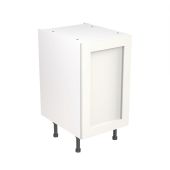 Kitchen Kit Flatpack Shaker Ultra Matt White 450 Base Unit - FKKH0539