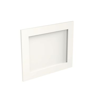 Click Here To Enlarge This Photo Of Kitchen Kit Flatpack Shaker Ultra Matt White 490X596 Appliance Door - FKKH0543