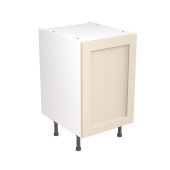 Kitchen Kit Flatpack Shaker Ultra Matt Cashmere 500 Base Unit - FKKH0603