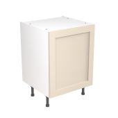 Kitchen Kit Flatpack Shaker Ultra Matt Cashmere 600 Base Unit - FKKH0604