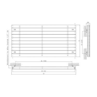Click Here To Enlarge This Photo Of Eucotherm Mars Duo Horizontal Flat Panel Designer Radiators