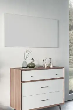 Click Here To Enlarge This Photo Of Eucotherm Standard White Infrared Designer Radiators