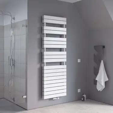 Click Here To Enlarge This Photo Of Eucotherm Mars Primus Duo Flat Panel Towel Designer Radiators