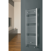 Eucotherm Chromo Straight Chrome Ladder Towel Designer Radiators