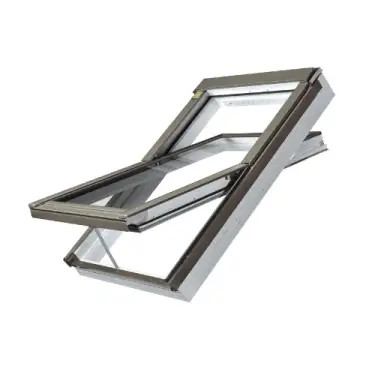 Click Here To Enlarge This Photo Of FAKRO PTP-V Roof Windows with Electric Z - Wave Control in PVC Finish