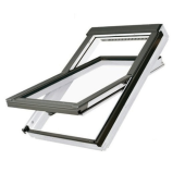 FAKRO FTT/W U8 Thermo or U6 High Energy Efficient Pivot Roof Windows Non Vented in White Acrylic