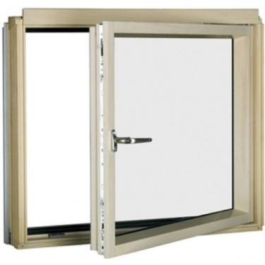 Click Here To Enlarge This Photo Of FAKRO BDL/W P2 or BDR/W P2 L-Shaped Combination Roof Windows in White Acrylic Double Glazed