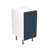Kitchen Kit Flatpack J Pull Ultra Matt Indigo Blue 450 Base Unit - FKKJ1339