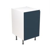 Kitchen Kit Flatpack J Pull Ultra Matt Indigo Blue 500 Base Unit - FKKJ1303