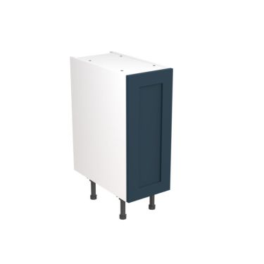 Click Here To Enlarge This Photo Of Kitchen Kit Flatpack Shaker Ultra Matt Indigo Blue 300 Base Unit - FKKH1301