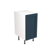 Kitchen Kit Flatpack Shaker Ultra Matt Indigo Blue 400 Base Unit - FKKH1302