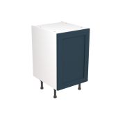 Kitchen Kit Flatpack Shaker Ultra Matt Indigo Blue 500 Base Unit - FKKH1303