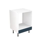 Kitchen Kit Flatpack Shaker Ultra Matt Indigo Blue 600 Base Unit Oven - FKKH1305