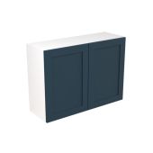 Kitchen Kit Flatpack Shaker Ultra Matt Indigo Blue 1000 Wall Unit - FKKH1315