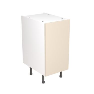 Click Here To Enlarge This Photo Of Kitchen Kit Flatpack Slab Super Gloss Cashmere 400 Base Unit - FKKF0102