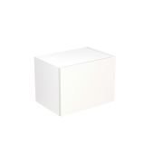 Kitchen Kit Value Slab Matt White 500 Wall Unit Bridge - FKKM1018