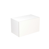 Kitchen Kit Value Slab Matt White 600 Wall Unit Bridge - FKKM1019