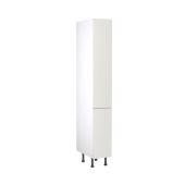 Kitchen Kit Value Slab Matt White 300 Tall Unit with Pull-Out - FKKM1053