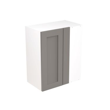 Click Here To Enlarge This Photo Of Kitchen Kit Flatpack Shaker Ultra Matt Dust Grey 600 Wall Unit Blind Corner - FKKH0816