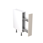 Kitchen Kit Value Slab Matt Light Grey 150 Base Unit with Pull-out - FKKM1251