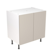 Kitchen Kit Value Slab Matt Light Grey 800 Base Unit - FKKM1236