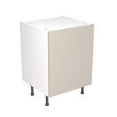 Kitchen Kit Value Slab Matt Light Grey 600 Base Unit - FKKM1204